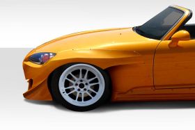 2000-2009 Honda S2000 Duraflex TKO RBS Wide Body Front Fenders 2PC - 114885