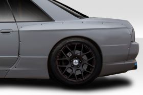 1989-1994 Nissan Skyline R32 2DR Duraflex TKO RBS Wide Body Rear Fender Flares 2PC - 114891