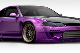 1999-2002 Nissan Silvia S15 Duraflex TKO RBS Wide Body Front Fender Flares 2PC - 114892