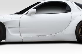 1993-1997 Mazda RX-7 Duraflex TKO RBS Wide Body Side Skirts Rocker Panels 2PC - 114905