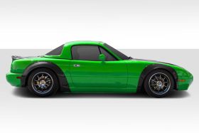 1990-1997 Mazda Miata Duraflex Tron Wide Body Flares 4PC - 114911