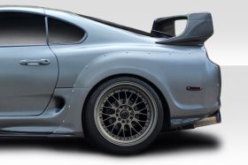 1993-1998 Toyota Supra Duraflex RD-X Wide Body Rear Fender Flares 2PC - 114948