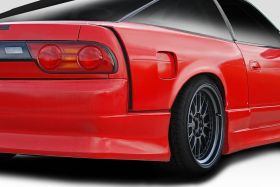 1989-1994 Nissan 240SX S13 HB Duraflex K Power Style Rear Fenders 2PC - 114956