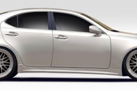 2006-2013 Lexus IS Series IS250 IS350 Duraflex V Speed Side Skirts Rocker Panels 2PC - 114959