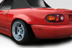 1990-1997 Mazda Miata Duraflex Afterburner 40mm Rear Fender Flares 2PC - 114967