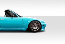 1990-1997 Mazda Miata Duraflex TKO RBS Wide Body Front Fender Flares 2PC - 114995