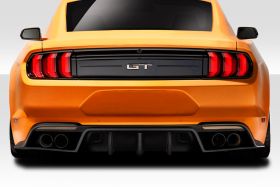 2018-2019 Ford Mustang Duraflex Grid Rear Diffuser 1PC - 115003