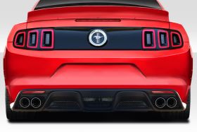 2013-2014 Ford Mustang Duraflex GT350 Look Rear Bumper 1PC - 115037