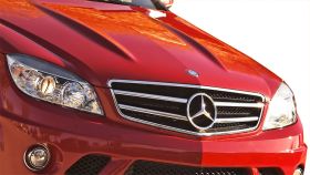 2008-2011 Mercedes C Class W204 Vaero C63 Look Conversion Grille and Mounting Accessories 1PC - 109856