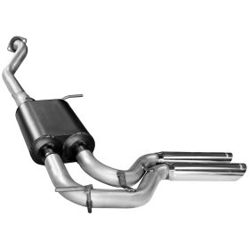 1999-2005 Chevrolet Silverado 1500 4.8L EXT Cab Flowmaster American Thunder Cat-Back Exhaust 78.0 inch Bed - 817395