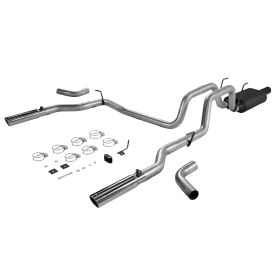 2006 Dodge Ram 1500 Laramie 4.7L 2DR STD Cab Flowmaster American Thunder Cat-Back Exhaust 76.3 inch Bed - 817424