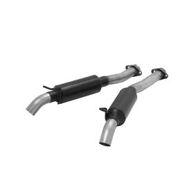 1986-1995 Ford Mustang 5.0L Flowmaster Outlaw Cat-Back Exhaust - 817682