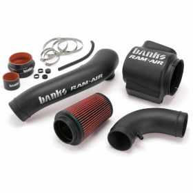 Ram-Air Cold-Air Intake System Oiled Filter 97-06 Jeep 4.0L Wrangler Banks Power - 41816