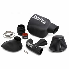 Ram-Air Cold-Air Intake System Dry Filter 04-14 Nissan 5.6L Titan Banks Power - 41820-D