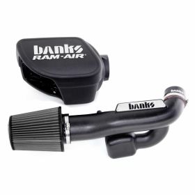 Ram-Air Cold-Air Intake System Dry Filter 12-16 Jeep 3.6L Wrangler Banks Power - 41837-D