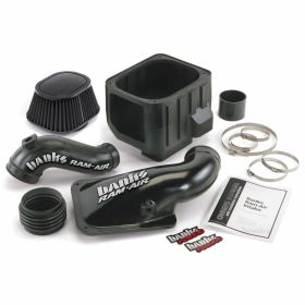 Ram-Air Cold-Air Intake System Dry Filter 01-04 Chevy/GMC 6.6L LB7 Banks Power - 42132-D