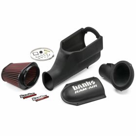Ram-Air Cold-Air Intake System Oiled Filter 03-07 Ford 6.0L Banks Power - 42155