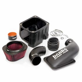 Ram-Air Cold-Air Intake System Oiled Filter 13-14 Chevy/GMC 6.6L LML Banks Power - 42230
