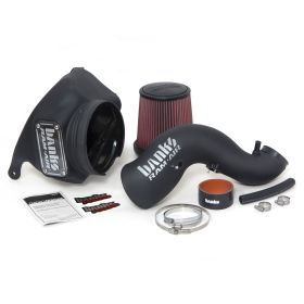 Ram-Air Cold-Air Intake System Oiled Filter 13+ RAM 6.7L Cummins Diesel Banks Power - 42255