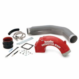 Monster-Ram Intake Elbow W/Boost Tube 03-07 Dodge 5.9L Banks Power - 42766
