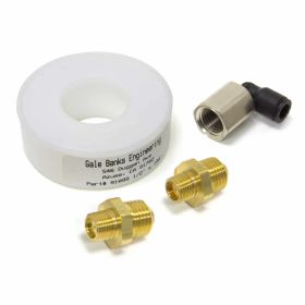 Injection Nozzle Kit-1 Number 4, 30 LB/Hr At 100PSI Number 7 52LB/Hr At 100PSI 100 Degree Full Cone 90 Degree Swivel Nozzle Fitting Banks Power - 45061