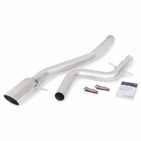 Monster Exhaust System Single Exit Chrome Tip 10-12 VW Volkswagen Golf-2/4 Door 2.0L TDI Banks Power - 46170