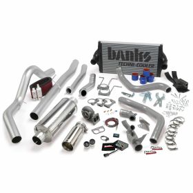 PowerPack Bundle Complete Power System W/OttoMind Engine Calibration Module Chrome Tail Pipe 94-97 Ford 7.3L CCLB Automatic Transmission Banks Power - 46356