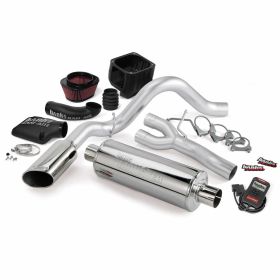 Stinger Bundle Power System W/Single Exit Exhaust Chrome Tip 07-08 Chevy 4.8-6.0L SCSB/ECSB/CCSB Banks Power - 48040