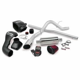 Stinger Bundle Power System W/Single Exit Exhaust Chrome Tip 04-08 Ford 5.4L F-150 CCSB Banks Power - 48485