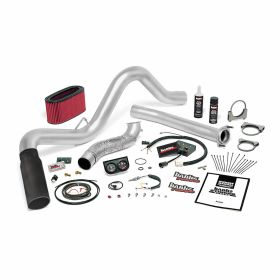 Stinger Bundle Power System W/Single Exit Exhaust Black Tip 94-95.5 Ford 7.3L Automatic Transmission 94-95.5 Ford 7.3L Automatic Transmission Banks Power - 48551-B