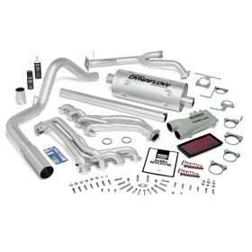 PowerPack Bundle Complete Power System 89-93 Ford 460 Chrome Tip Manual Transmission Banks Power - 48844