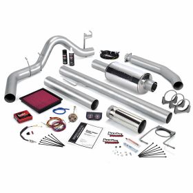 Stinger Bundle Power System W/Single Exit Exhaust Chrome Tip 02 Dodge 5.9L Extended Cab 245hp Banks Power - 49372