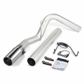 Monster Exhaust System Single Exit Chrome Tip 07-13 Dodge/Ram 6.7L SCLB-MCSB Banks Power - 49764