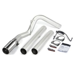 Monster Exhaust System Single Exit Chrome Tip 14-17 Ram 6.7L CCLB MCSB Banks Power - 49776