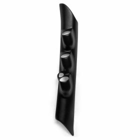 Full Pillar Mount 3 Gauges W/Speaker 1998-2002 Dodge Ram Black Banks Power - 63314