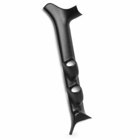 Full Pillar Mount 2 Gauge 1992-1997 Ford Super Duty Truck Black Banks Power - 63323