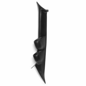 Full Pillar Mount 2 Gauge 1999-2007 Ford Super Duty Truck Black Banks Power - 63325