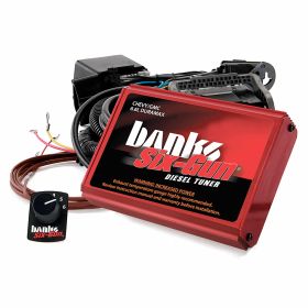 Six-Gun Diesel Tuner W/Switch 06-07 Chevy 6.6L LLY-LBZ Banks Power - 63867