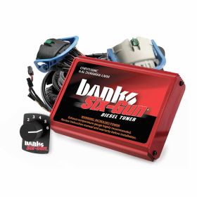 Six-Gun Diesel Tuner W/Switch 07-10 Chevy 6.6L LMM Banks Power - 63887