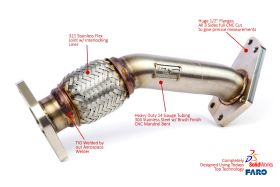 2002-2005 Subaru WRX GrimmSpeed Up-Pipe - 003001