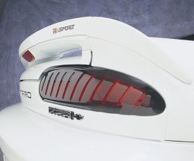 1998-2002 Chevy Camaro Smoked Tail-Blazer Tail Light Covers - GTS-120292