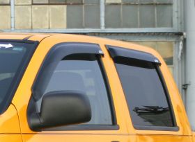 1995-2004 Chevy S-10 Blazer 4dr 4pc Door Ventguards - Smoke - GTS-48109