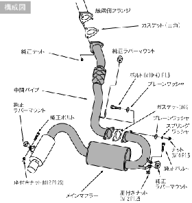 1989-1999 Toyota MR2 HKS Hi-Power 409 Exhaust System - 31006-AT008