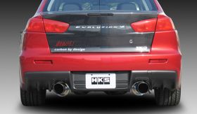 2008-2013 Mitsubishi Lancer EVO X HKS Racing Muffler Exhaust System - 31008-BM00