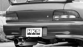 1992-2000 Subaru Impreza HKS Silent Hi-Power Exhaust System - 31019-AF022