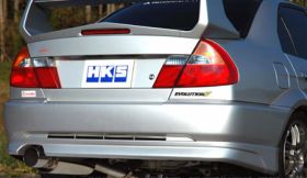 1999-2001 Mitsubishi Lancer EVO HKS Silent Hi-Power Exhaust System - 31019-AM006