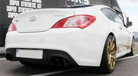 2008-2013 Hyundai Genesis Coupe HKS LegaMax Premium Exhaust System - 31021-KB002