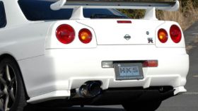 1999-2002 Nissan Skyline GT-R HKS Super Turbo Muffler Exhaust System - 31029-AN0