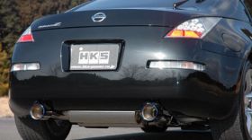 2007-2008 Nissan 350z HKS Full Dual Exhaust System - 32009-AN002