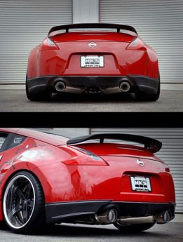 2009-2013 Nissan 370z HKS Full Dual Exhaust System - 32009-BN004